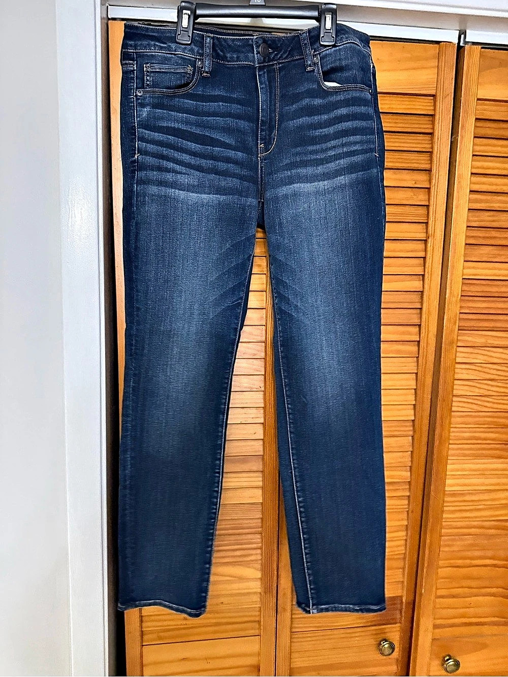 American Eagle Next Level Stretch Skinny Jeans in Blue Waist 14